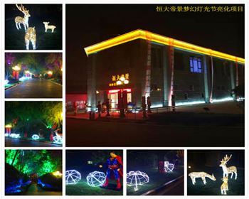 恒大帝景夢幻燈光節